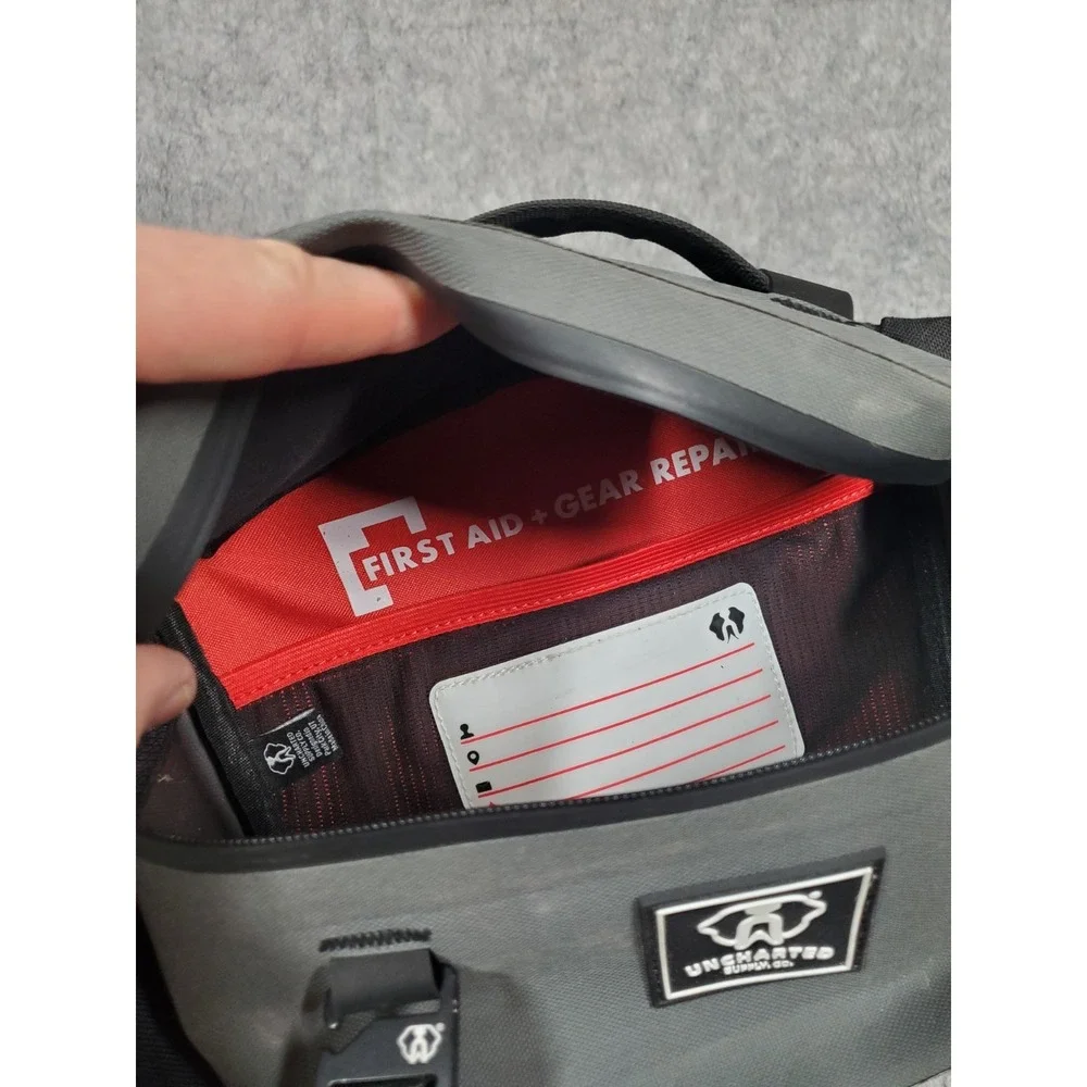 Uncharted Supply Co. Waterproof Hip Pack with Bottle Holders And Water Bottle